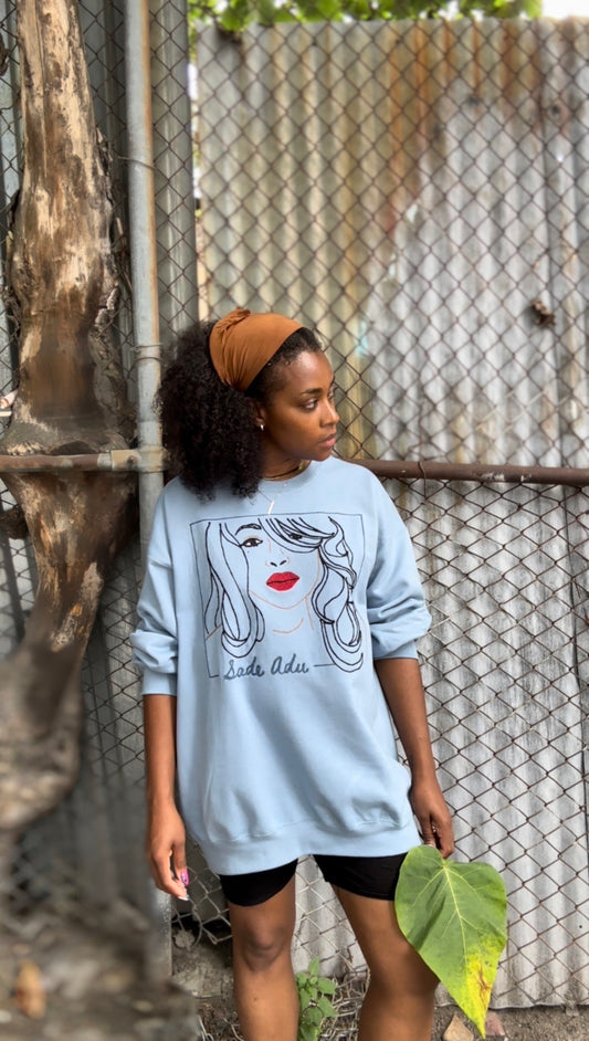 Sade Adu Embroidered Unisex Sweatshirt