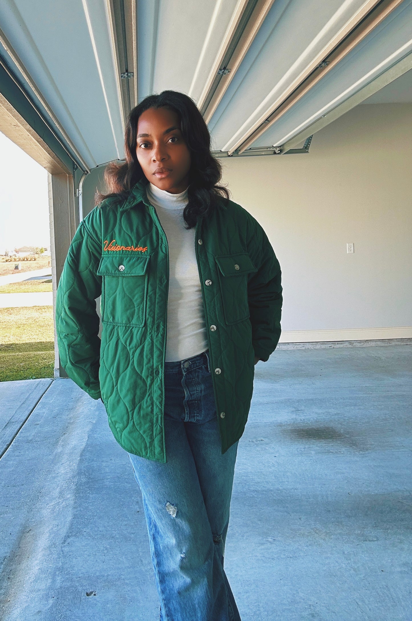 Visionaries, Trust The Process Embroidered Jacket