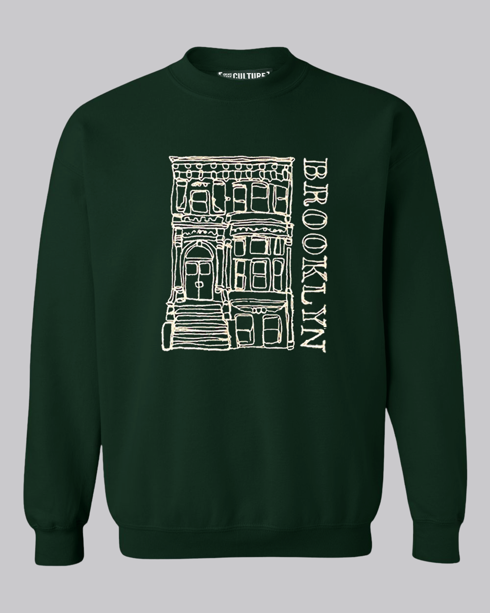 Brownstone Embroidered Sweatshirt