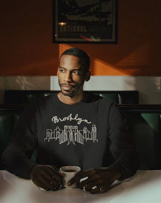 Brooklyn Bridge Embroidered Sweatshirt