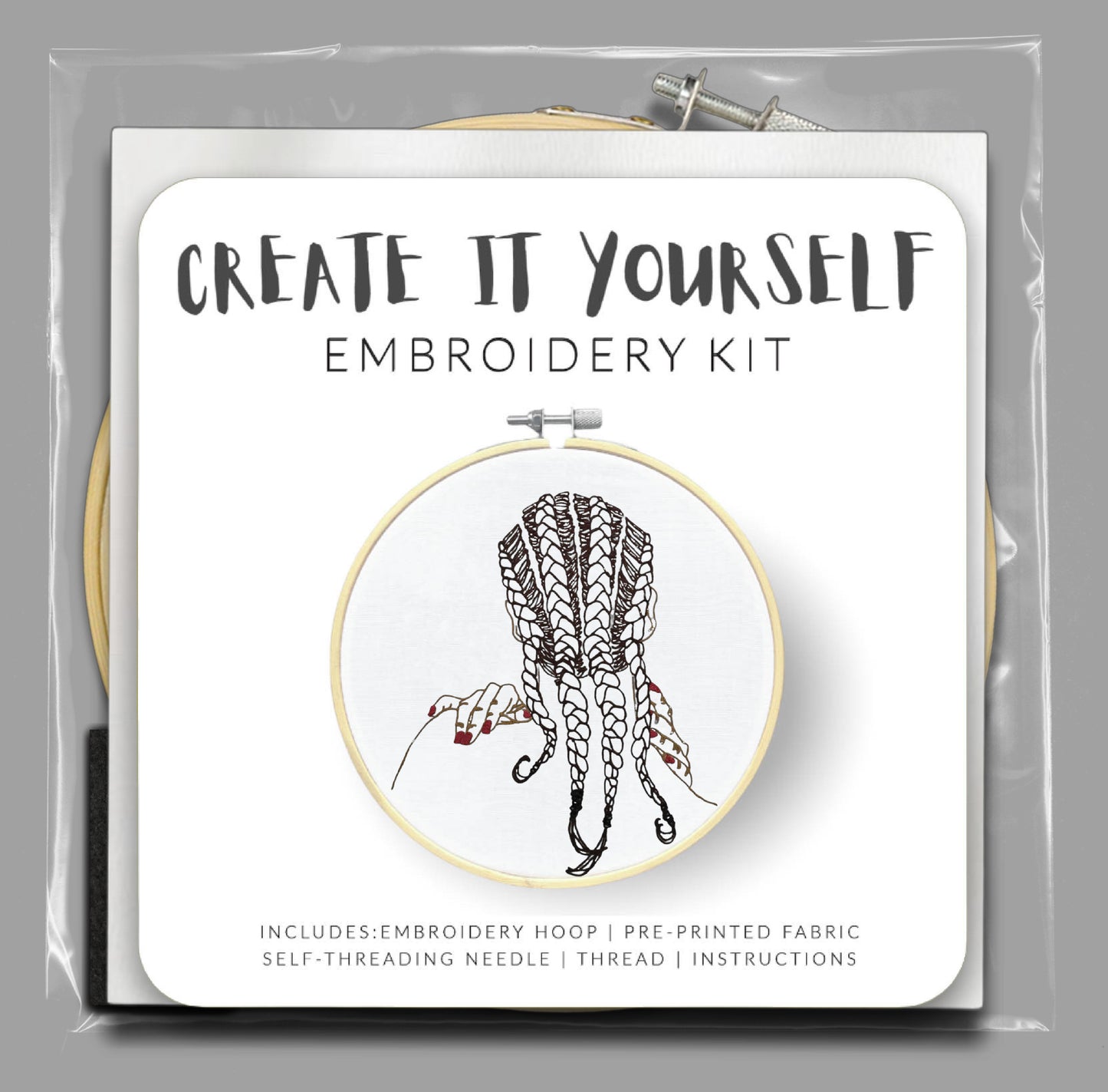 Braided Embroidery Kit
