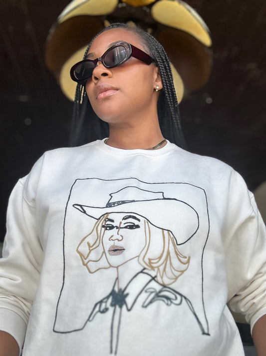 Cowboy Carter Embroidered Sweatshirt