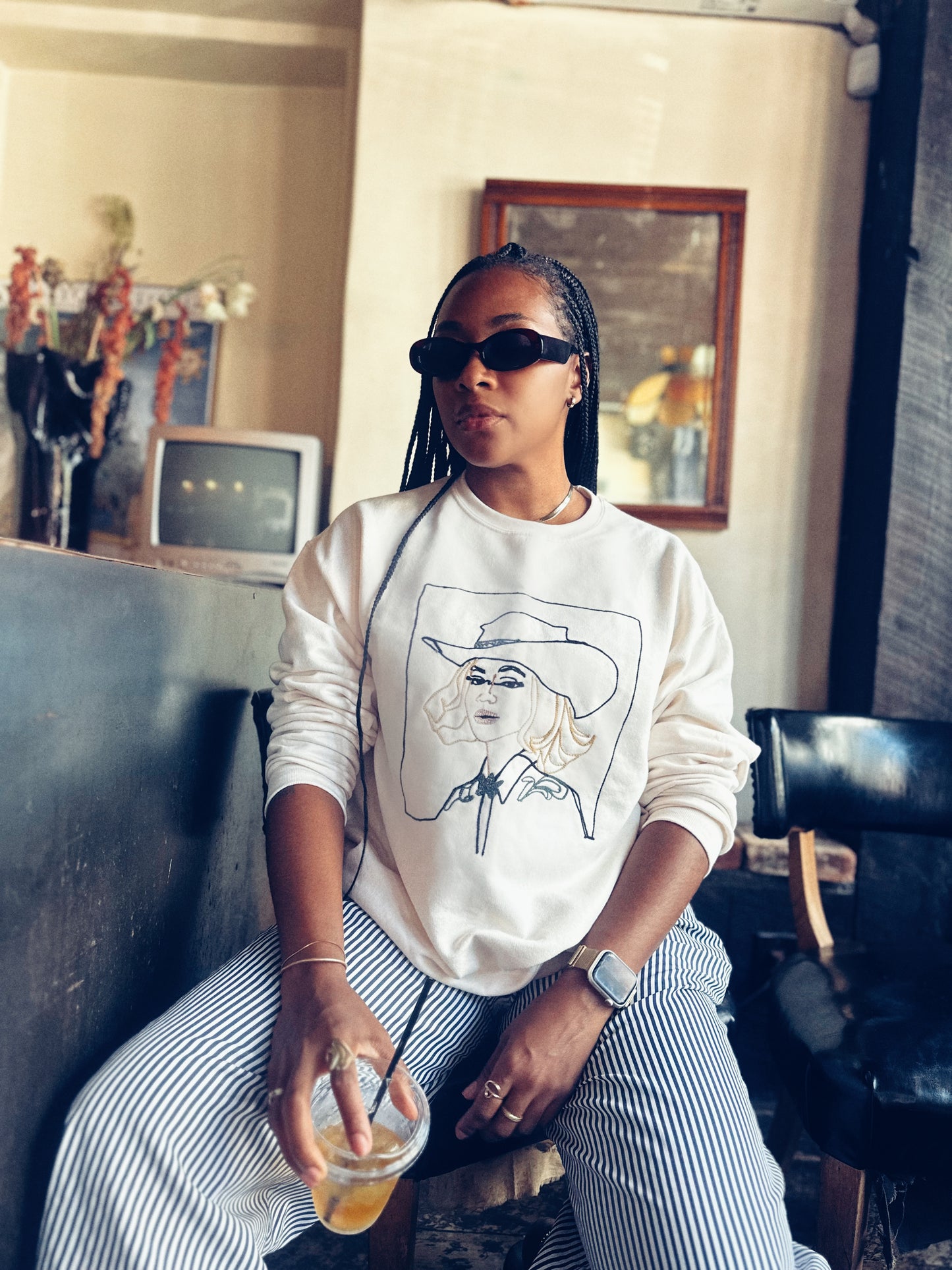 Cowboy Carter Embroidered Sweatshirt