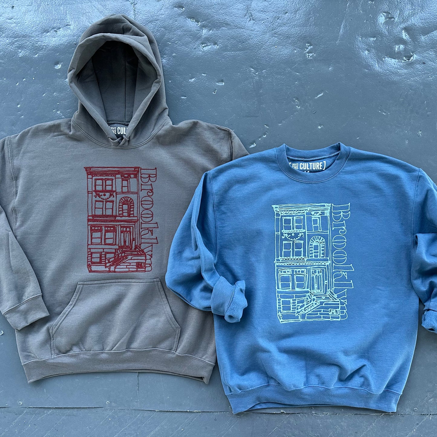 Custom Embroidered Brownstone Sweatshirt
