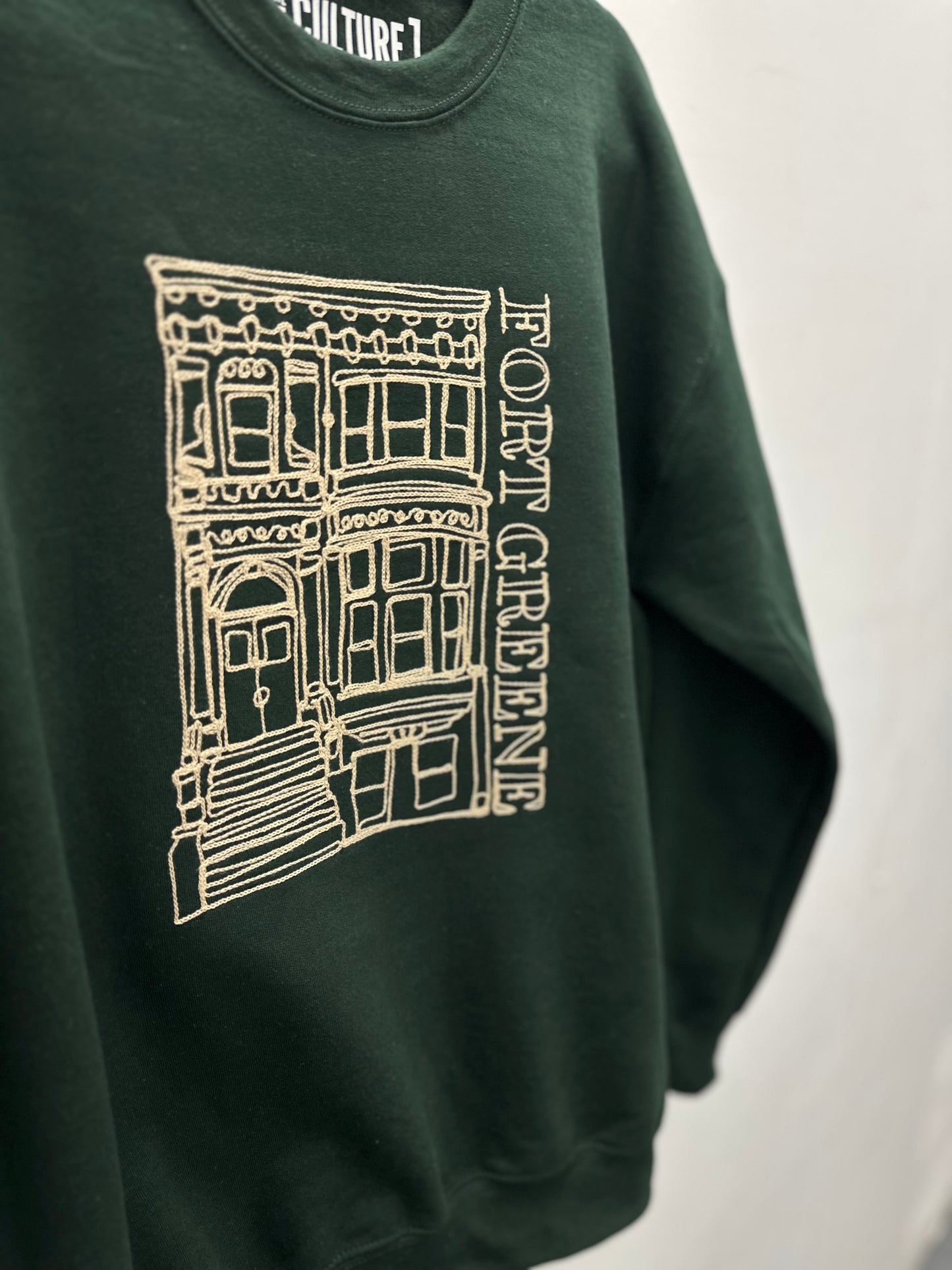 Brownstone Embroidered Sweatshirt