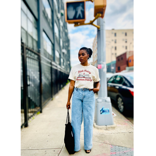 Black History Embroidered Tshirt