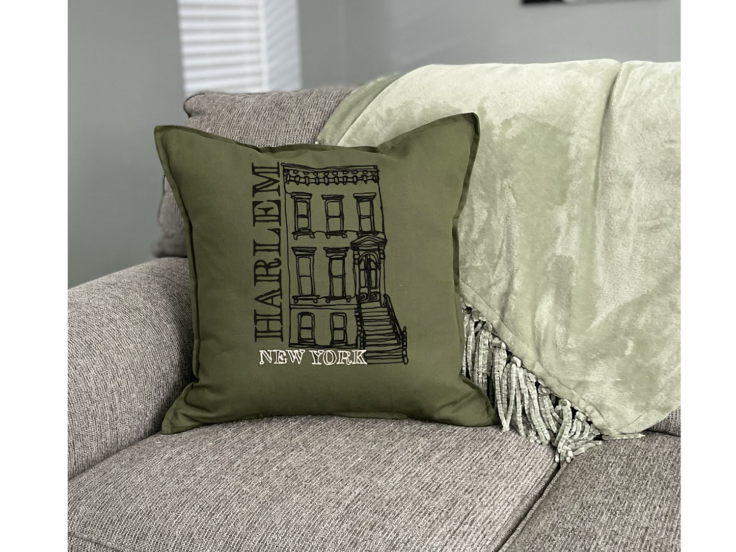 The Brownstone 20x20 Pillow