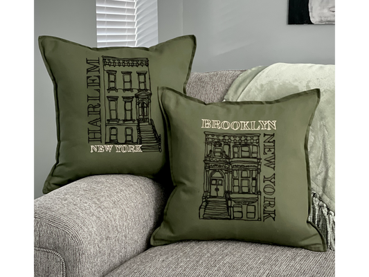 The Brownstone 20x20 Pillow