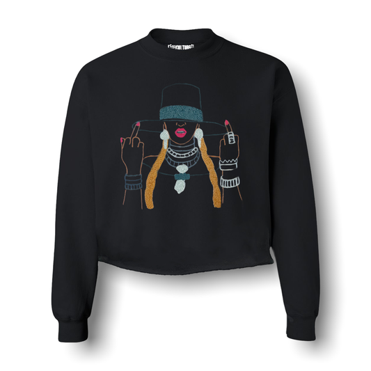 Slay Crop Sweatshirt