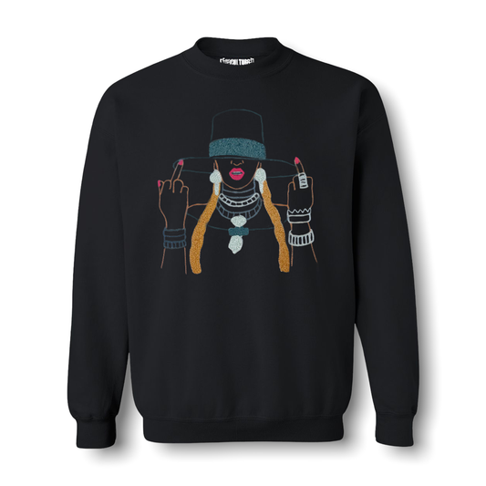 Slay Embroidered Sweatshirt
