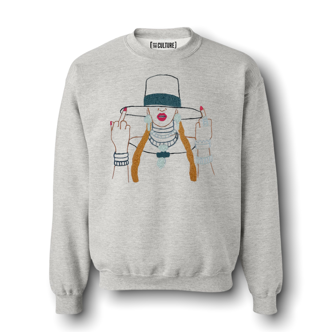 Slay Embroidered Sweatshirt