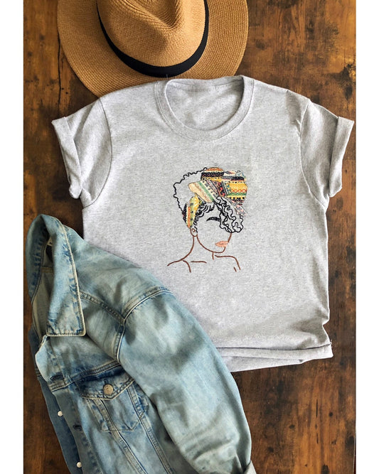 Knot-a-Worry: Embroidered & Appliqué Tee