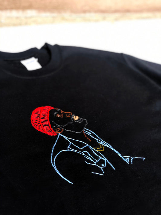 Marvin Embroidered Sweatshirt
