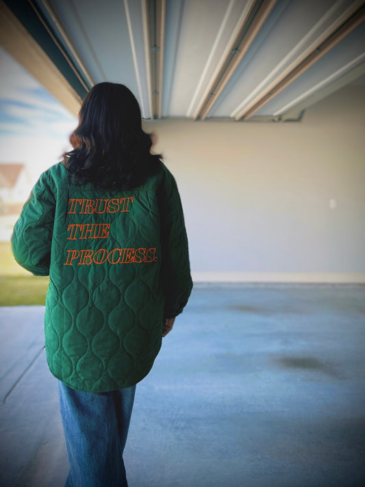 Visionaries, Trust The Process Embroidered Jacket