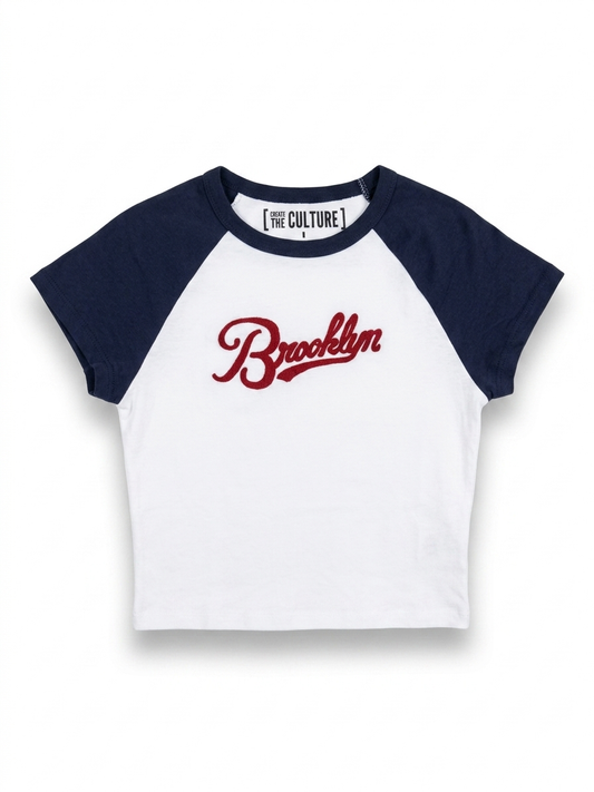 The Borough Series: Raglan Embroidered Tee