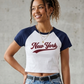 The Borough Series: Raglan Embroidered Tee