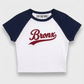 The Borough Series: Raglan Embroidered Tee