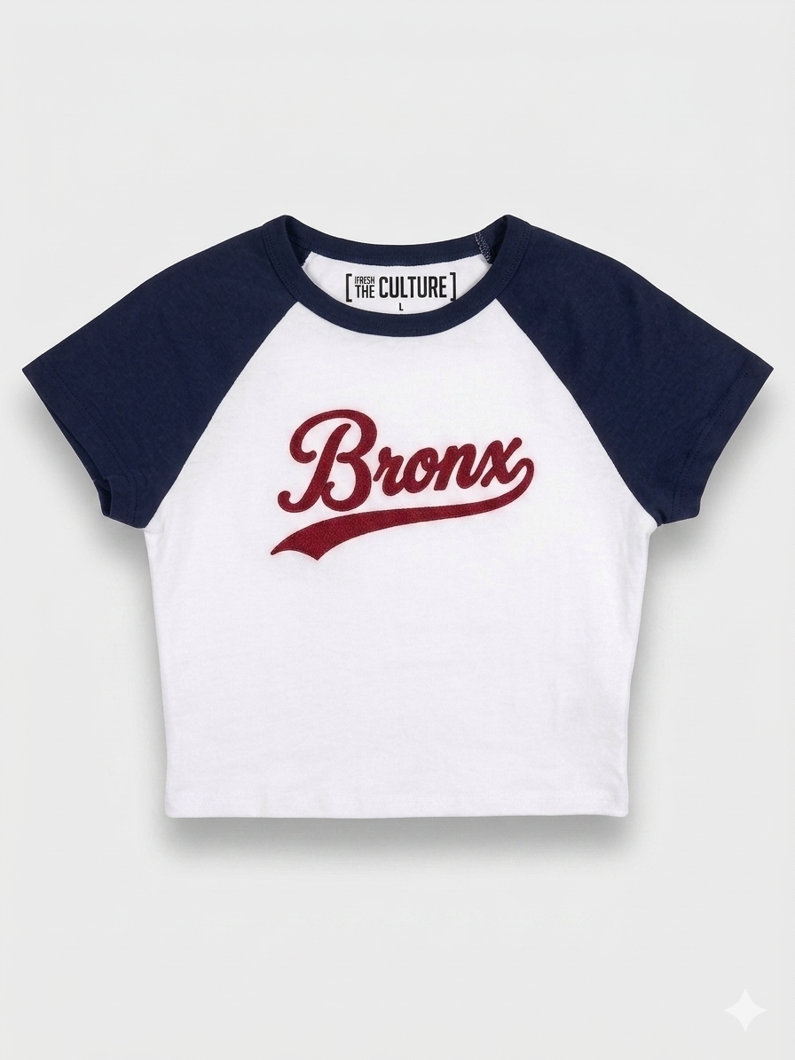 The Borough Series: Raglan Embroidered Tee