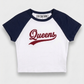 The Borough Series: Raglan Embroidered Tee