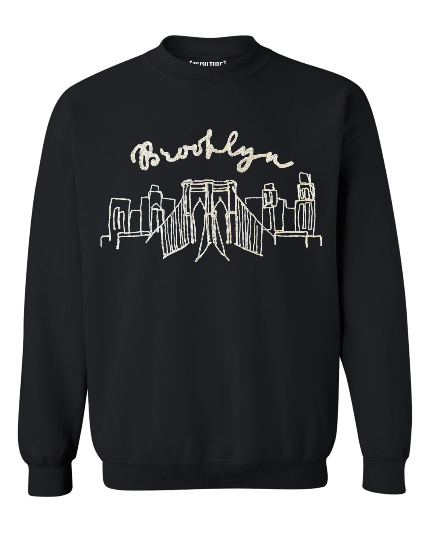 Brooklyn Bridge Embroidered Sweatshirt