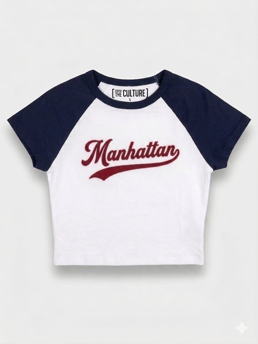 The Borough Series: Raglan Embroidered Tee