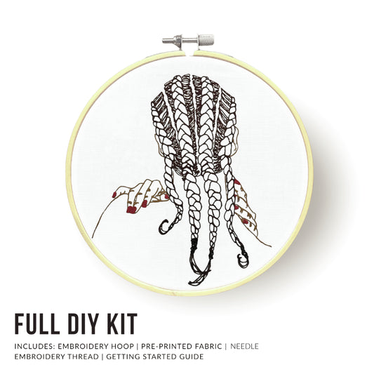 Braided Embroidery Kit