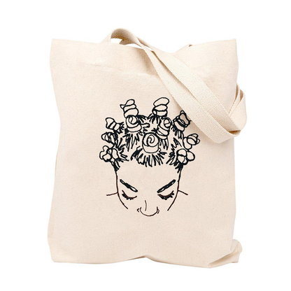 Bantu Beauty Embroidered Tote