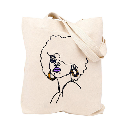 Glamorous Embroidered Tote