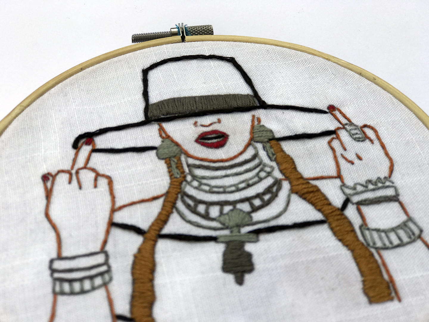 Slay, Beyonce Embroidery Kit