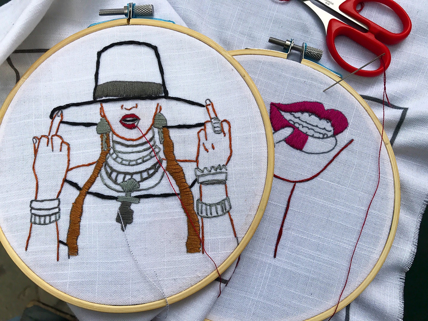 Slay, Beyonce Embroidery Kit