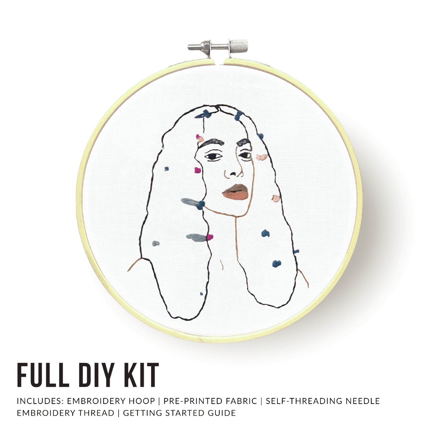 Solange Embroidery Kit